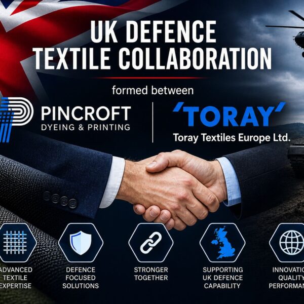 UK Defence Textile Collaboration formed between Pincroft and Toray Textiles