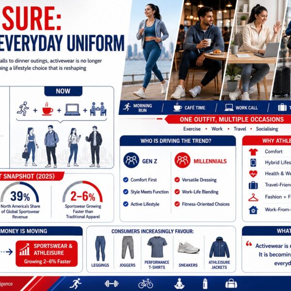 Global Sportswear Market to Hit $531 Bn by 2031 as Men’s Apparel Leads the Pack