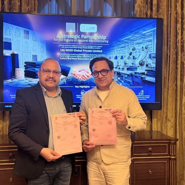 RSWM partners with Noize Design Studio to establish Industry 5.0 Green Garment Manufacturing Platform in India