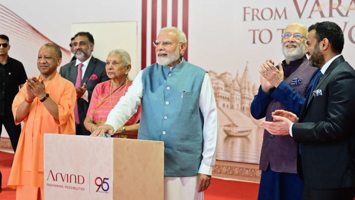 Prime Minister inaugurates Arvind’s Greenfield Garment Manufacturing Facility in Varanasi